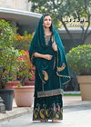 Zeenat By Afsana Velvet Embroidery Readymade Suit Exporters In India